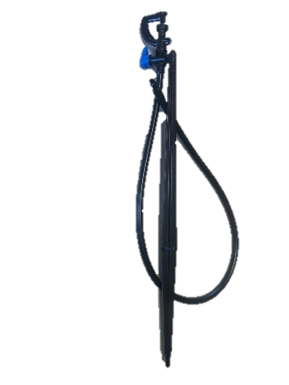 Kit jardimicro. Buse 105 l/h. Turbine noire/deflecteur 90°+180°+360°